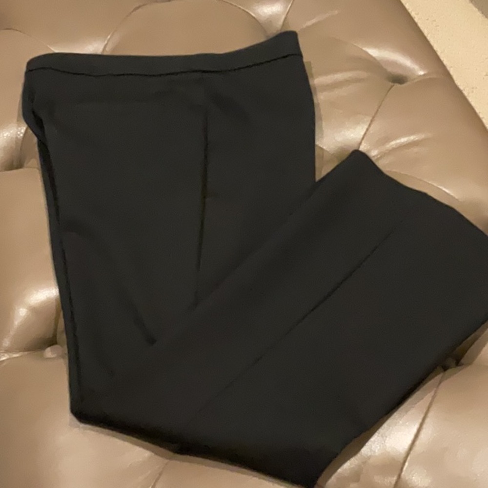 H&M Black Knit Flare Bottom Pants